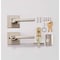 Sure-Loc Hardware Sure-Loc Hardware Vail Handleset, Zermatt Full Plate Handleset Trim, Flat Black VL507-ZT FBL - alternate 3